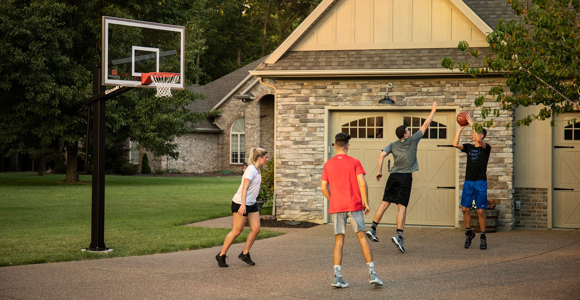 Goalrilla store basketball goal